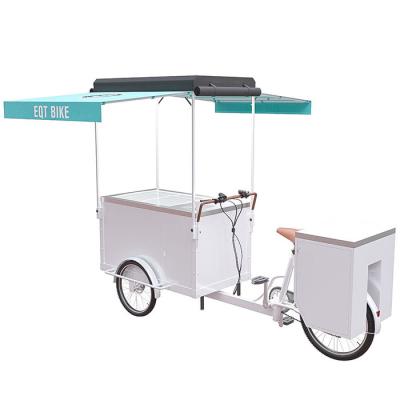 Carro bonde feito-à-medida da bicicleta do gelado com grande capacidade de carga