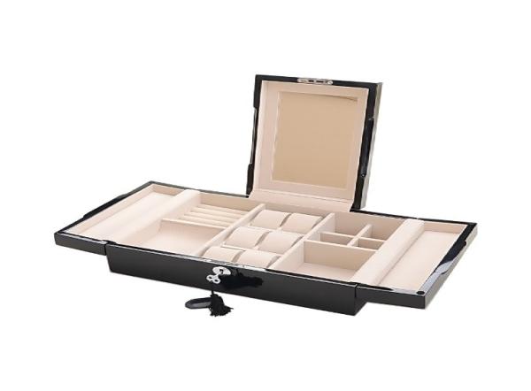Trendy Style Watch Packing Box Wooden Mens With Piano Lacquer Finish