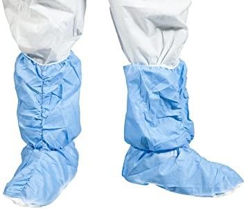 Clean Room Disposable Boot Covers Unisex Ankle High Disposable Over Shoes
