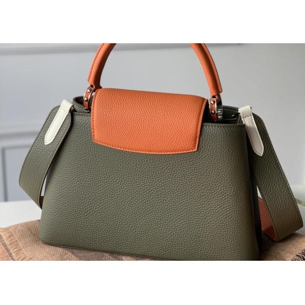 Daily Crossbody 31*21*11cm Womens Luxury Handbag Army Green