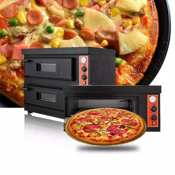 Pizza électrique Oven Countertop Deck Oven de plate-forme de Digital 2 600*600