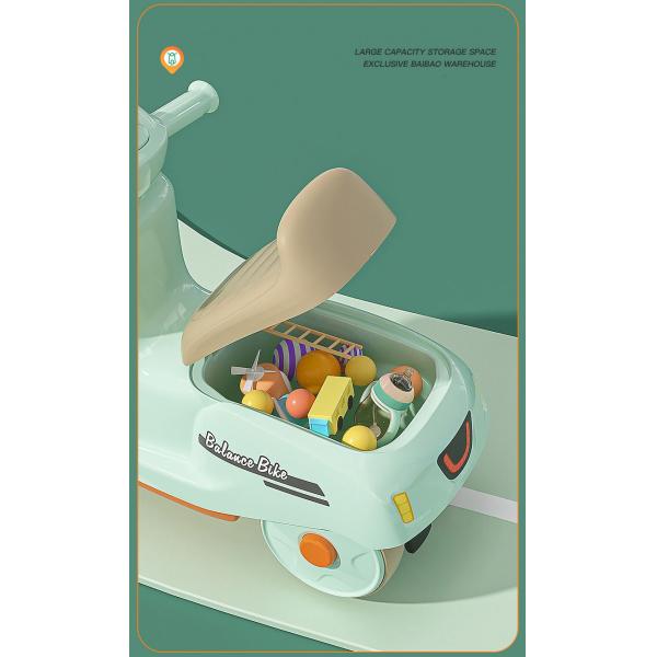 Customized Kids Gift for Boys Girls 12 inch Seat Type Walker Sliding Balanced Car