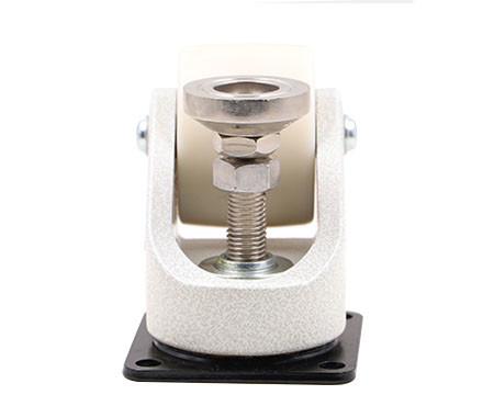 Shock Absorbing 4EA 2400kg Locking Swivel Casters Aluminum Alloy Body
