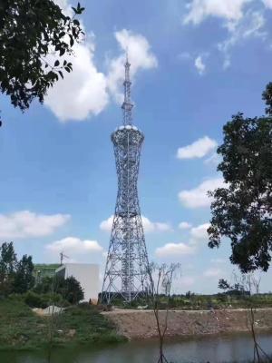 rádio de aço elegante de 262ft Cdma e torre da televisão