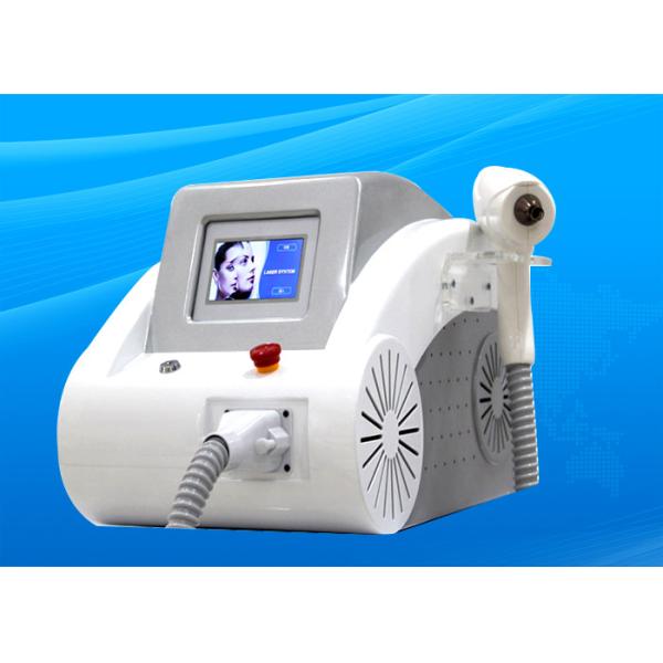 Q Switch Nd Yag Laser Equipment , Eyebrow / Freckle / Tattoo Removal Machine