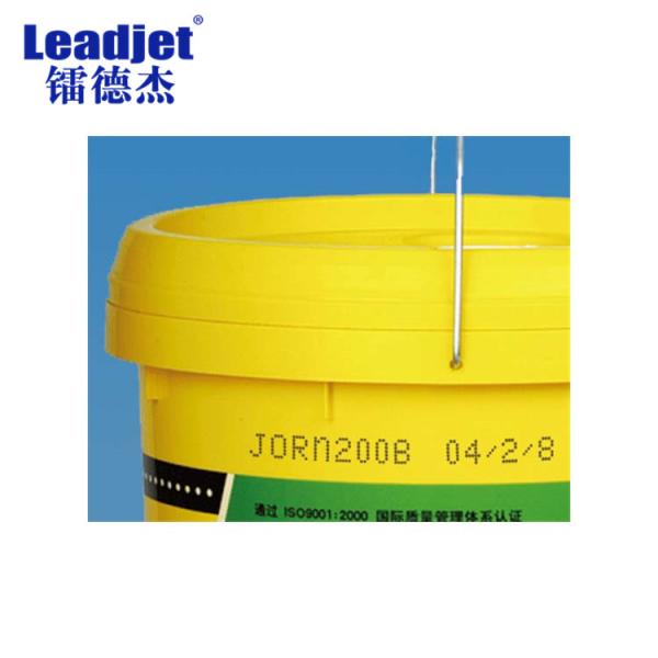 Serial Number Leadjet Inkjet Printer Continuous Industrial MEK Ink Type