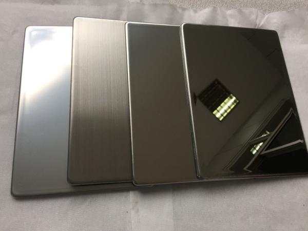 Largura composta de aço inoxidável do painel 1200mm da parede de cortina com revestimento lustrado