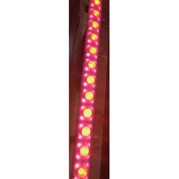 DMX512 Protocol Control RGB LED Wall Washer Clear Pattern , High Brightness