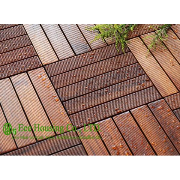300x300x23mm Outdoor Bamboo Flooring,Decking Tile Unit Series