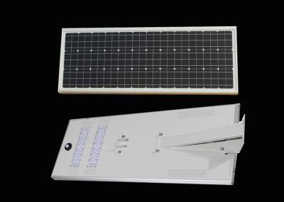 Luz de rua solar exterior do diodo emissor de luz 60w, lâmpadas de rua postas solares impermeáveis do jardim 