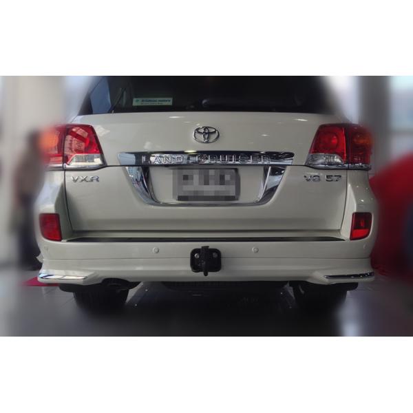 Protección del parachoques delantero y trasero para TOYOTA LAND CRUISER FJ200 2012 - 2014, cubierta inferior del parachoque