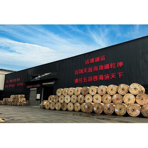 Пряжа Aramid кабеля оптического волокна распределения ядра GJFJV 48 многожильная не бронированная
