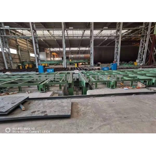 arc submergé de machine de soudure de portique de joint plat de plaque d'acier