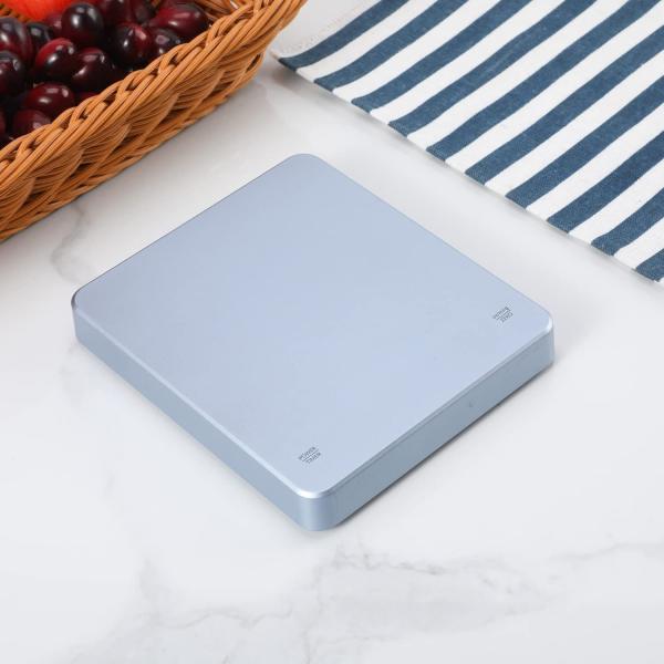 LED Touch caché numérique Échelle de café et de thé Outils de cuisine électriques Appareils de cuisine pour mesurer le poids précis Design rectangulaire