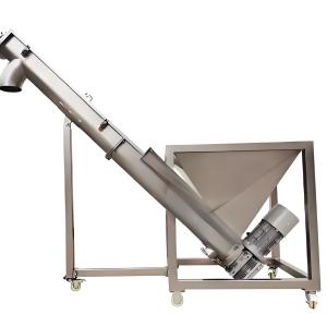 Heat Resistant Stainless Steel Adjustable Speed Screw Auger Feeder and Spiral Feeder Conveyor for Food Industry
