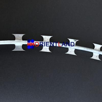 BTO-11 BTO-10 Concertina Razor Wire Barbed Tape Concertina bobinas