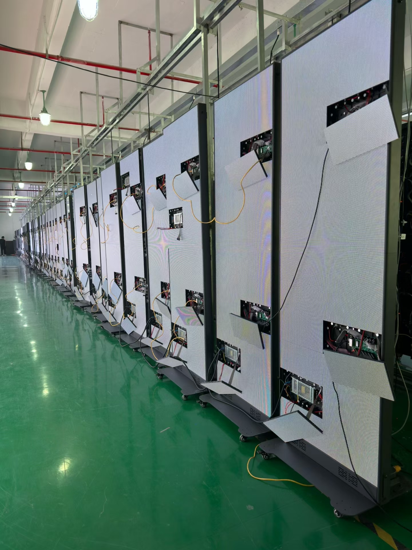 COB LED Advertising Machine Ultra Slim Lightweight LED Poster Stand