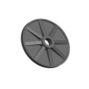 Анкерная доска D200mm H26mm установки GFRP штанги в строительстве моста