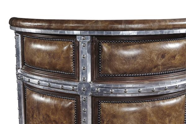 Retro Vintage Leather Counter Height Stools Solid Wood Legs Antique Appearance
