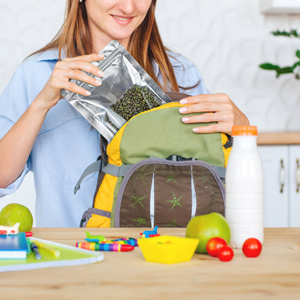 Reusable Bags Grains Pack, Wheat bag, Rice pouch, Legumes, Meat Long Term Food Storage