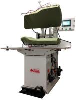 A senhora PU Jacket Pressing Machine do terno do blazer saiu para trás com o sistema de aquecimento de vapor