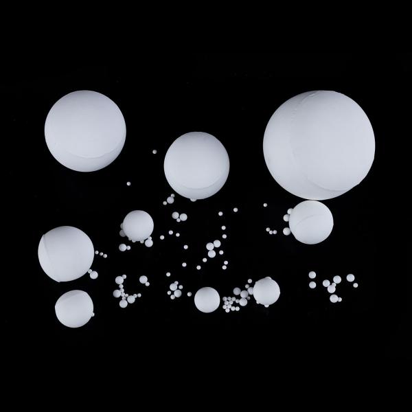 Устойчивые к износу белые керамические шарики из алюминия размеры 13-90 мм