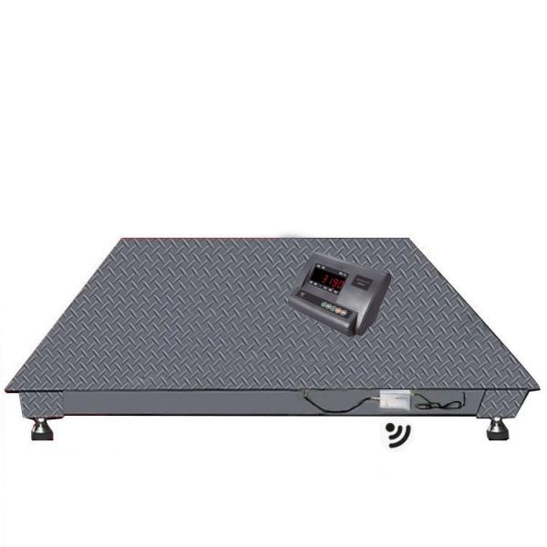 Alimentation 110V/220V pour balance au sol de 2 tonnes pour une pesée précise en milieu industriel