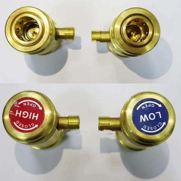 R744 Быстрая связка для зарядки хладагента в промышленном холодильном оборудовании