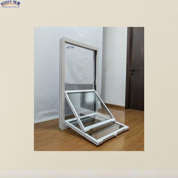 Vertical Up Down Sliding Windows American Style Residential Double Hung Sash Window