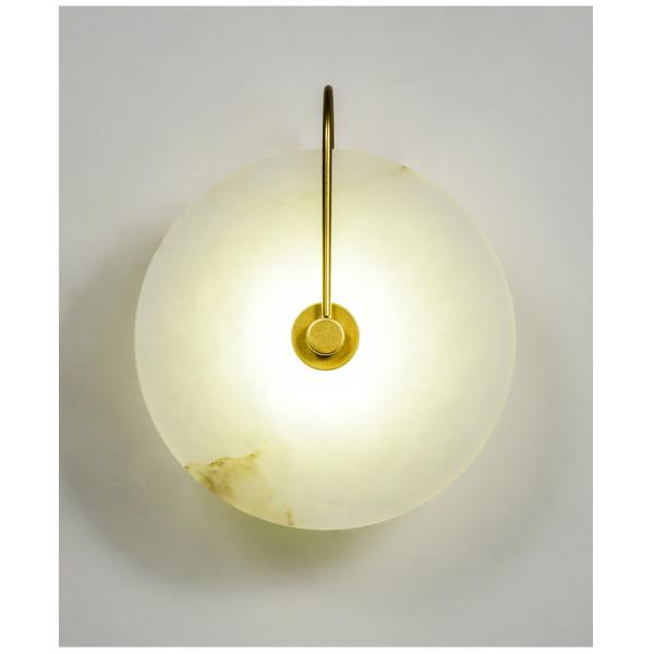 Modern Sconces Lamp Wall Lights Marble Lampshade LED Lighting marble wall light (WH-OR-57)