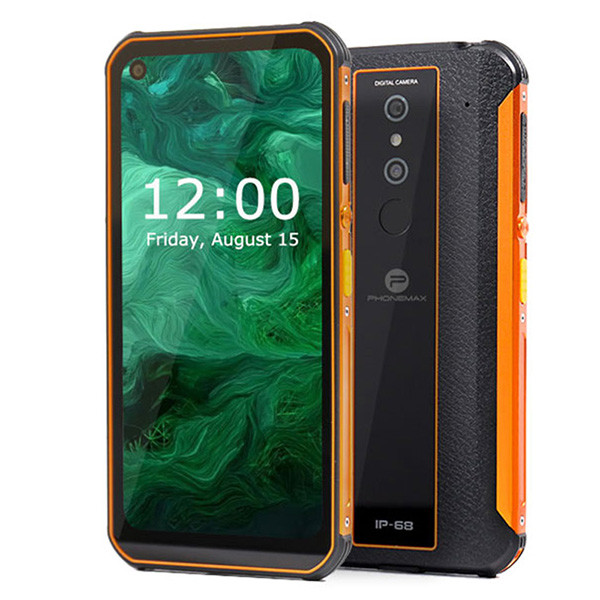 Phonemax P1 Неразрушимые прочные мобильные телефоны RAM 4GB + ROM 128GB