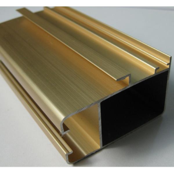 Анодированный профиль мебели алюминия золота
