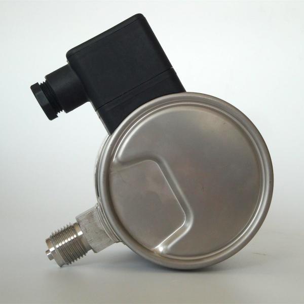 Glass Vacuum Radial Pressure Gauge 0.8 Bar 316 Stainless Steel Pressure Gauge