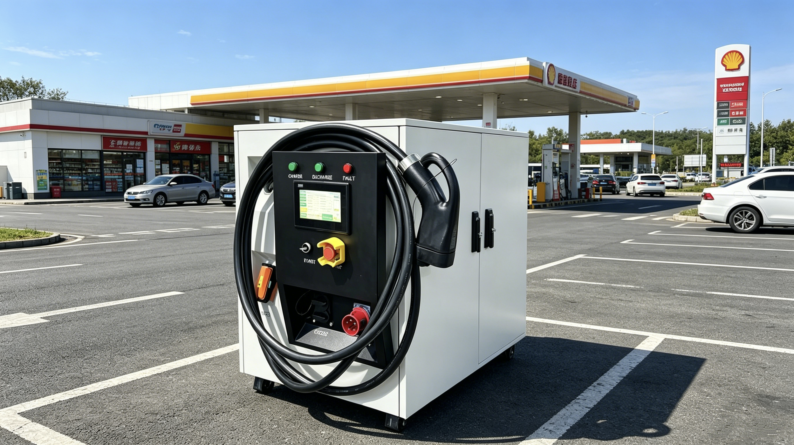 Portable 100kWh Energy Storage System | 60kW Mobile EV Charger