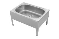 galvanoplastie extérieure de support d'évier d'acier inoxydable de ferme de 600*430mm
