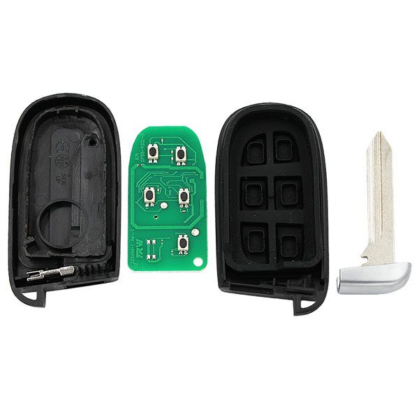 4 Buttons 433Mhz ID46 Chip GQ4-54T Smart Car Remote Key For Dodge Ram 1500 2500 3500 Auto Parts