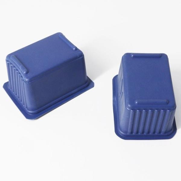 Customized Single Plant Plastic Seedling Tray PS Square Hole Disposable Seedling Trays