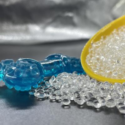 Injection Extrusion High Transparent TPU Raw Materials Good Resilience 5-6mm Transparency