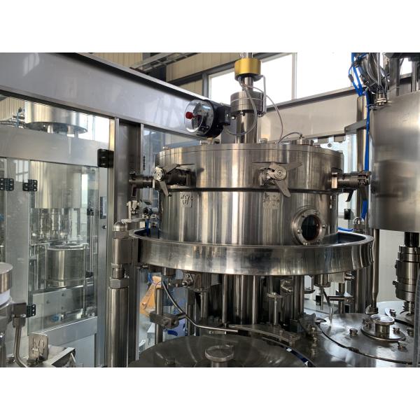 Rotary PET Bottle Carbonated Soda Water Bottling Machine For Small Business