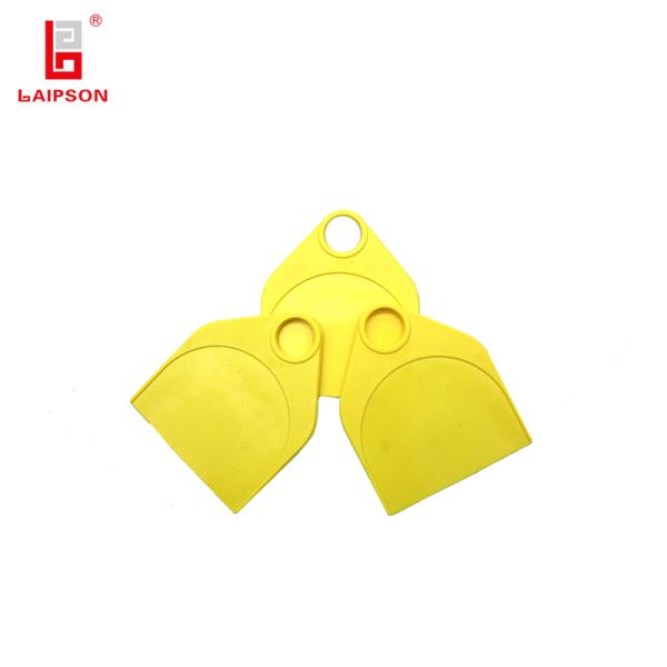 120mm Hanging TPU Cattle Cow Cattle Sheep Ostrich Neck Tag With Laser-Printed Barcode For Farm Tracking