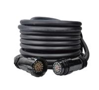 Cordon de connexion de câble de cuivre à 19 broches pour éclairage de scène Socapex avec traitement SOCAPEX pour l'application d'énergie