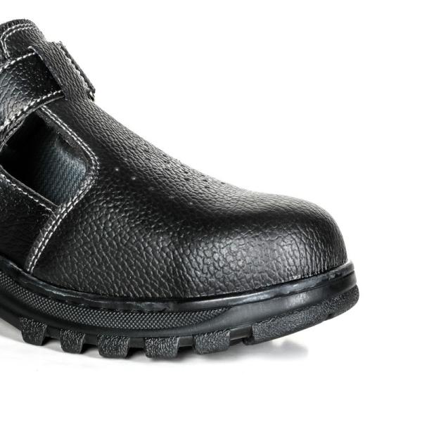 Factory Metal Eyelets Basic Safety Shoes Anti Puncture Function Durable Safe Breathable Work Shoes