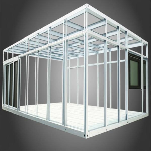 Customizable Expandable Prefab Home with Galvanized Steel Frame