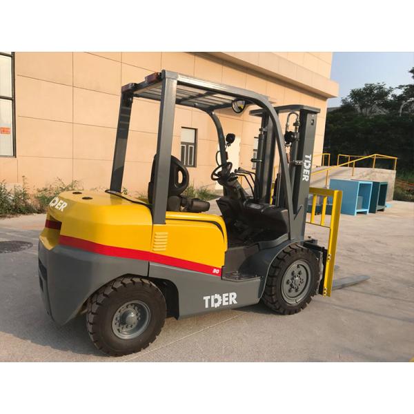 Мотор Isuzu C240 3-тонный небольшой дизельный вилочный погрузчик с зажимными частями