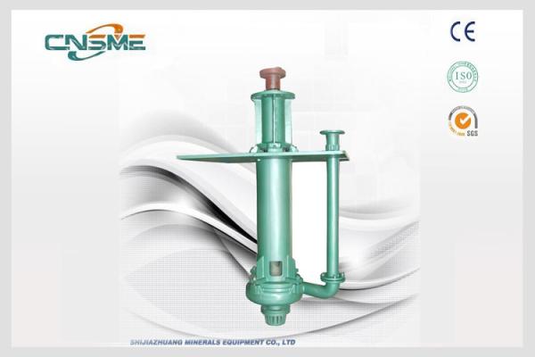 Single Casing Vertical Slurry Pump 30Kw Hard Metal For Chemical Processing
