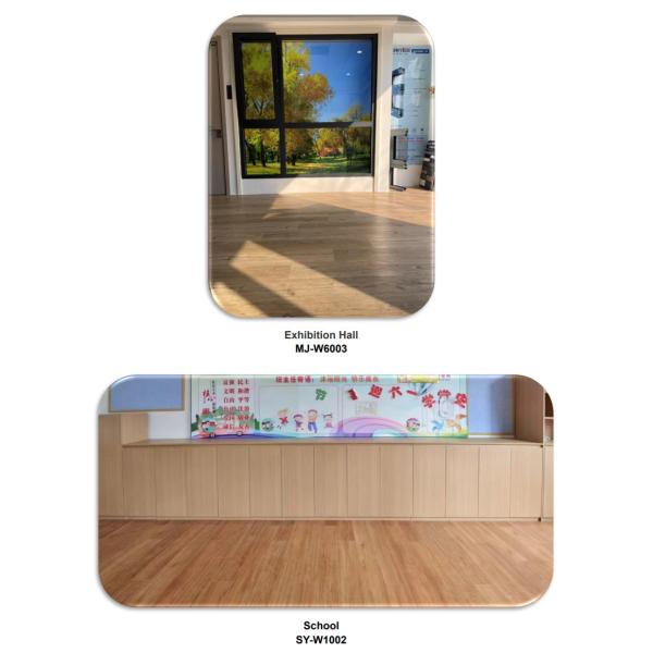 ссадина GKBM DP-S82233 настила винила цемента 1220x183mm 4mm высокая