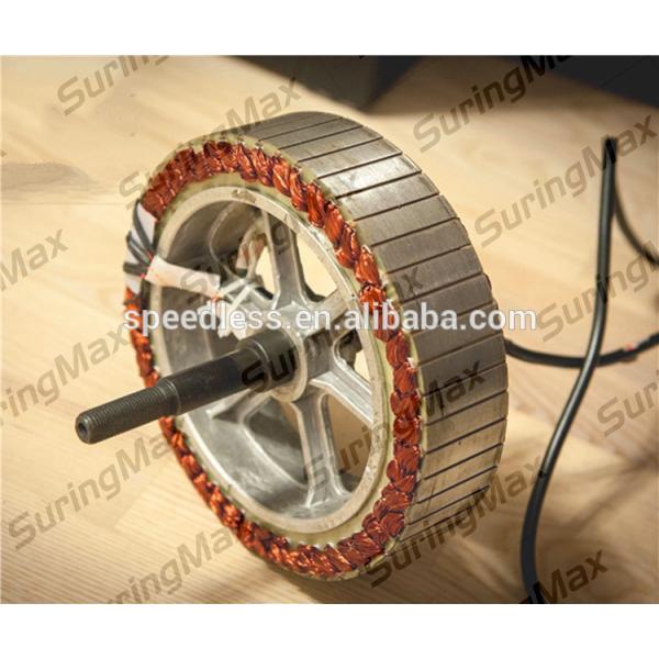 72v 2000w-3000w Electric Ebike Kit Dc Brushless Gearless Motor With High Rpm