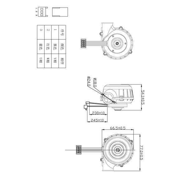 Dc 24v Blower Fan Delta Fan For Breathing Machine / Medical Ventilator