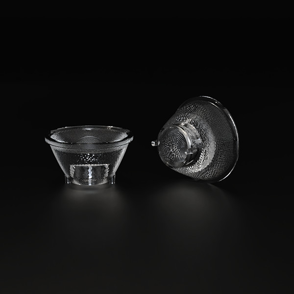 DOB LED Optic Lens with 37 Degree Beam Angle PC Material for Hotel Recessed Light 88% Efficiency