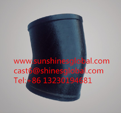 CISPI301No Hub Pipe Fitings/ASTM A888 Hubless Pipe Fittings